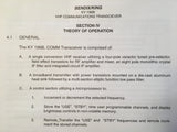 King KY 196B Comm Service Manual.
