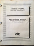 King GC 360A Service Manual.