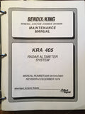 King KRA 405 Service Manual.
