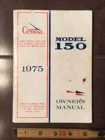 1975 Cessna 150M Owner's Manual.