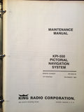 King KPI 550, KSG-100, KMT-110 Install, Service & Parts Manual.