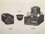 King KPI 550, KSG-100, KMT-110 Install, Service & Parts Manual.