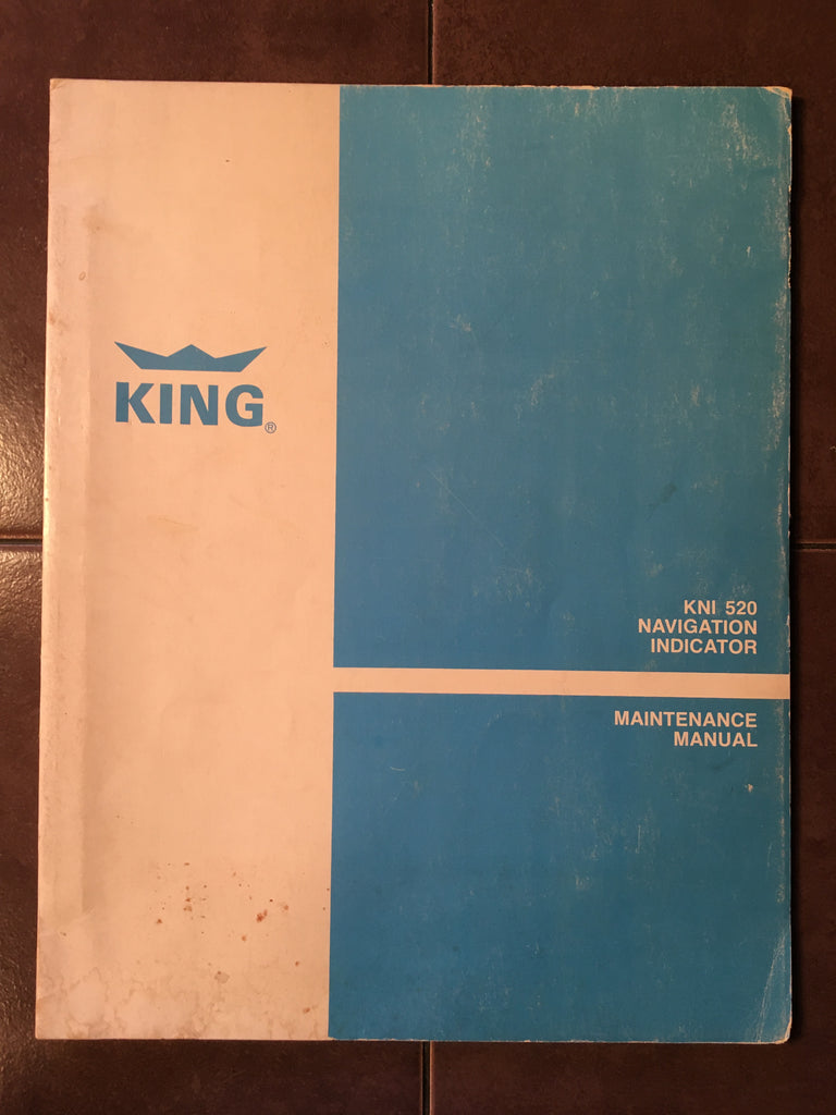 King KNI 520 Service Manual.