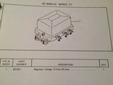 Continental IO-520 Series Engine Parts Manual.