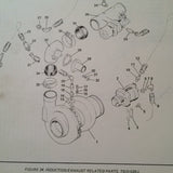 Continental TSIO-520 Engines Parts Manual.