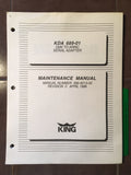 King KDA 689-01 Service Manual.