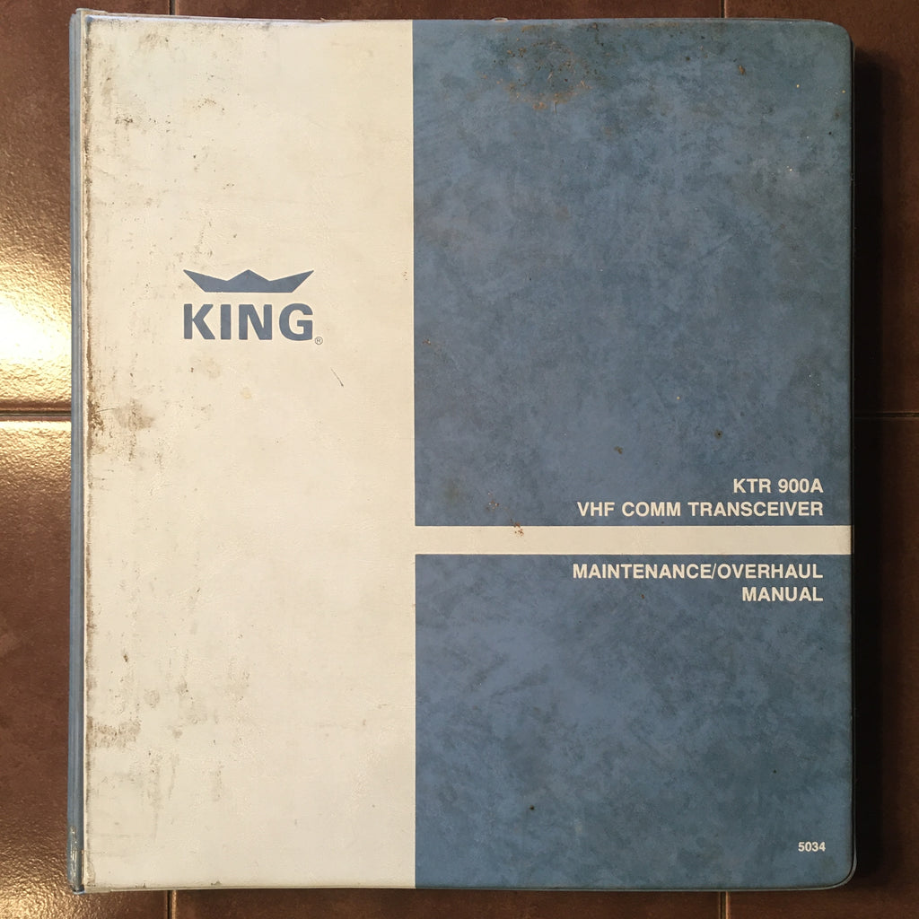 King KTR 900A VHF Service Manual.