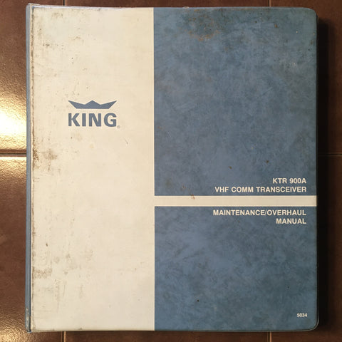 King KTR 900A VHF Service Manual.