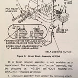 BFGoodrich Brush Block Assemblies for Electrothermal Propeller De-Ice OHC Manual.