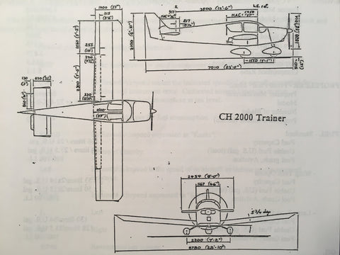 Zenair Alarus CH-2000 Flight Manual. – G's Plane Stuff
