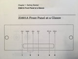 Symmetricom Z3801A GPS User's Guide.