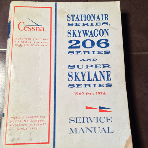 1969-1976 Cessna 206 Service Manual.