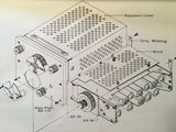 King KX-110 Service & Parts Manual for KN-50, KI-210 & KY-90.