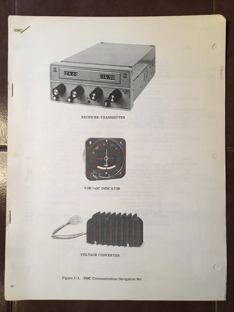 Cessna ARC RT-308C, IN-514R & IN-514R-1 Install Manual.