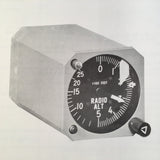 Collins 339H-1L Altimeter Indicator Service & Parts manual.