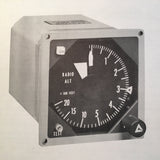 Collins 339H-1L Altimeter Indicator Service & Parts manual.