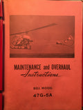 Bell Helicopter 47G-5A Service & Overhaul Manual.