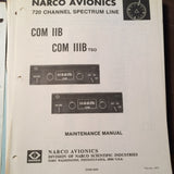Narco Com 11B and 111B Com Service Manual.