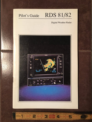 King Bendix RDS-81 & RDS-82 Radar Pilot's Guide Manual.