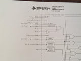 Sperry SPI-501 & SPI-502 Flight Director Install & Maintenance Manual.
