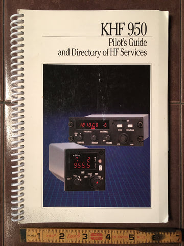 King KHF 950 Pilot's Guide Manual.