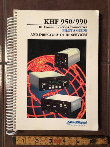 King Allied KHF 950 & KHF 990 Pilot's Guide.