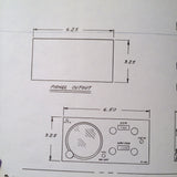 Edo-Aire RT-553, RT-553A NavCom Install, Service & Parts Manual.