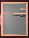 Collins DF-203 & DF-206 ADF RF Cables Overhaul manual for 440L Loop & 440S Sense.