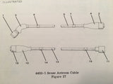 Collins DF-203 & DF-206 ADF RF Cables Overhaul manual for 440L Loop & 440S Sense.