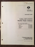 Collins ANT-210, 212, Service & Parts manual.