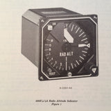 Collins 339H-4/4A Altimeter Service Manual.