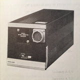 Collins WXT-200 Radar RT and TMT-150 Tray Service Manual.