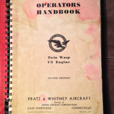Pratt & Whitney Twin Wasp C3 Engines Operators Handbook.