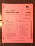 Collins WXR-300 Radar Install Manual.