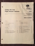 Collins FD-112C Repair & Parts manual.