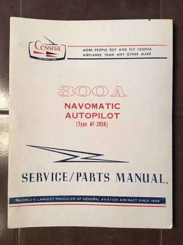 Cessna ARC Navomatic 300A Service manual AF-395A.