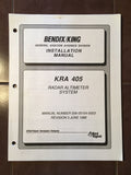 King KRA-405 Radar Altimeter Install Manual.