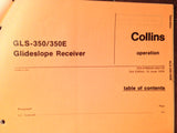 Collins GLS-350 & GLS-350E Glideslope Install Manual.