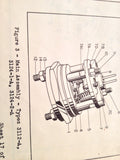 Pioneer Warning Unit Parts Listing Booklet .