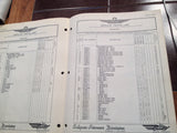 Pioneer Warning Unit Parts Listing Booklet .