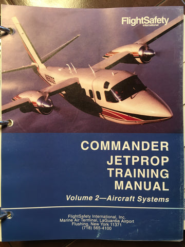 Jetprop 840, 980, 1000 & 900 Pilot Training Manual, Vol 2, Aircraft Systems.