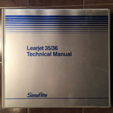LearJet 35 and LearJet 36 Technical Manual, 500+ pages.