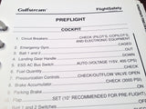 Gulfstream III VSCF Normal Procedures Pilot's Checklist Manual.