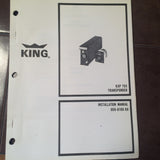 King KXP 755 Transponder Install Manual.