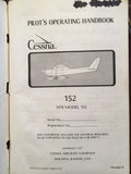 1978 Cessna Aircraft 152 Pilot's Operating Handbook. POH.