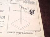 1951 Lewis Engineering Thermometer 77B203 Overhaul Booklet Manual.