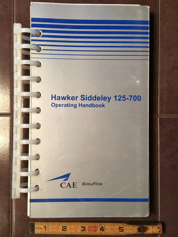 Hawker Siddeley 125-700 Operating Handbook.