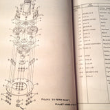 Original Brantly B-2 Helicopter Parts Manual.