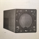 Bendix PPI-1E-2, PPI-1G & PPI-1GT Radar Display Service & Parts Manual.