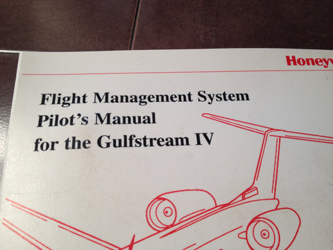 Gulfstream IV FMZ Flight Management System Pilot's Operating Manual, Honeywell.